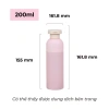 Chai nhựa nắp bật HATIMOON - Thiết kế thân cao, dung tích 200/260/400ml, phù hợp chiết dầu gội, sữa tắm, mỹ phẩm - Giá chỉ 22.000 VND 10