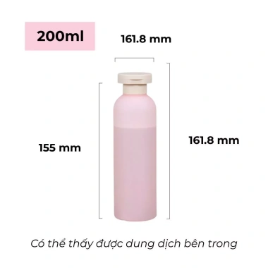 Chai nhựa nắp bật HATIMOON - Thiết kế thân cao, dung tích 200/260/400ml, phù hợp chiết dầu gội, sữa tắm, mỹ phẩm - Giá chỉ 22.000 VND 10 Chai nhựa nắp bật HATIMOON - Thiết kế thân cao, dung tích 200/260/400ml, phù hợp chiết dầu gội, sữa tắm, mỹ phẩm - Giá chỉ 22.000 VND 10