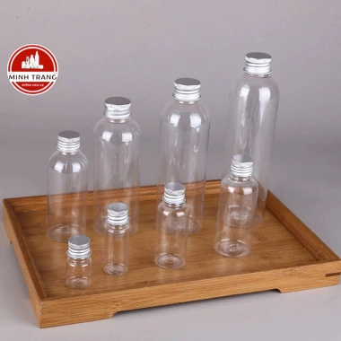Chai nhựa nắp nhôm 20-100ml mỹ phẩm, gel rửa tay, sữa tắm - Tiện lợi du lịch, giá 3.500đ