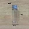 Chai nhựa nắp nhôm 20-100ml mỹ phẩm, gel rửa tay, sữa tắm - Tiện lợi du lịch, giá 3.500đ 9