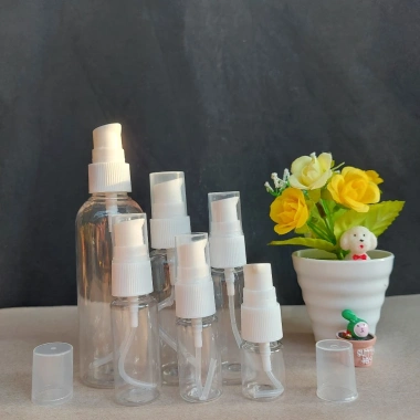 Chai nhựa vòi nhấn ngắn Xịt Giọt 5-100ml - Lọ chiết mỹ phẩm, giá chỉ 4.500đ