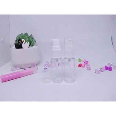 Chai nhựa vòi nhấn ngắn Xịt Giọt 5-100ml - Lọ chiết mỹ phẩm, giá chỉ 4.500đ