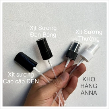 Chai nhựa xịt sương 1 set 5 chai - Lọ chiết mỹ phẩm trong suốt, giảm 20% còn 8.000₫ 2 Chai nhựa xịt sương 1 set 5 chai - Lọ chiết mỹ phẩm trong suốt, giảm 20% còn 8.000₫ 2