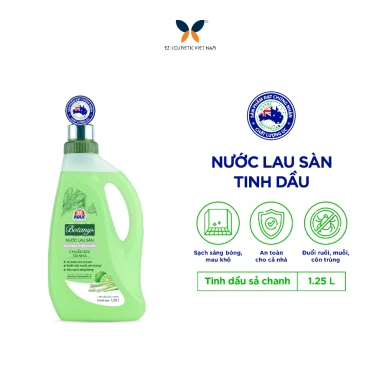 Chai Nước Lau Sàn 365 Max Botany 1.25L Tinh Dầu Sả Chanh – Sạch Bóng, Ngăn Côn Trùng, An Toàn Da Bé, 65.000 VND 2