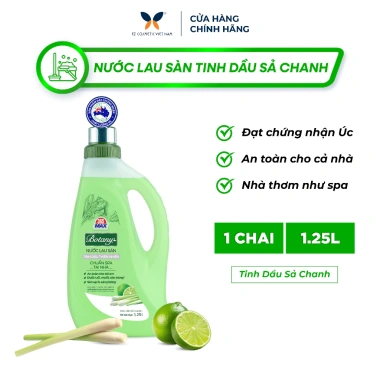 Chai Nước Lau Sàn 365 Max Botany 1.25L Tinh Dầu Sả Chanh – Sạch Bóng, Ngăn Côn Trùng, An Toàn Da Bé, 65.000 VND 10