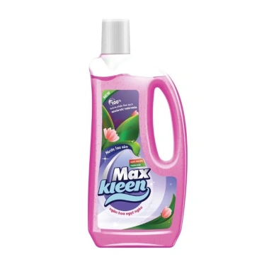 Chai Nước Lau Sàn MaxKleen 1Kg - Giá ưu đãi 35.000đ, tẩy bẩn mạnh, không vệt