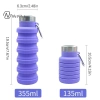 Chai Nước Silicon Ncvhrt Gập Nhỏ Gọn - Dùng Được Cà Phê, Du Lịch Ngoài Trời, Thể Thao, Gấp Lại Dễ Dàng 8