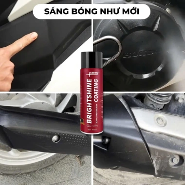 Chai Phục Hồi Nhựa Nhám LIBITU 450ml Xịt Đánh Bóng Xe máy Ô tô Khăn Vàng 30x30 - 68.000₫