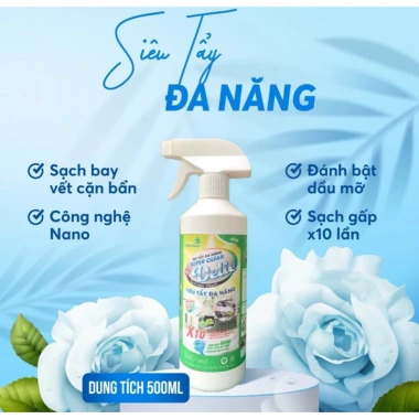 Chai Siêu Tẩy Đa Năng Delie 500ml - Vòi xịt, dầu mỡ bếp, máy hút mùi, giá 89.000đ 2