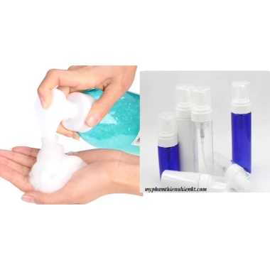 Chai tạo bọt 100ml & 150ml trắng đục, trắng trong - Giá chỉ 39.900₫ giảm mạnh 5 Chai tạo bọt 100ml & 150ml trắng đục, trắng trong - Giá chỉ 39.900₫ giảm mạnh 5