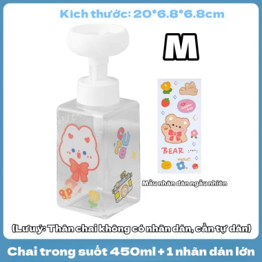 Chai tạo bọt đa năng cho dầu gội, sữa tắm, xà phòng rửa tay, sữa dưỡng thể – Giá ưu đãi 24.000₫