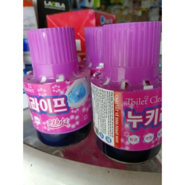 Chai tẩy bồn cầu hàn quốc mùi hương thơm, khử khuẩn mạnh, chỉ 41.000₫ 2