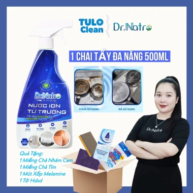 Chai tẩy đa năng DR.NATRO làm sạch nồi xoong, tủ nhựa, ghế da, sàn gạch, rỉ set, ố vàng - 50.000₫