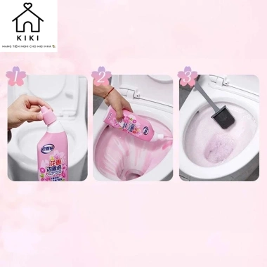 Chai Tẩy Rửa Bồn Cầu 500l Vệ Sinh Khử Mùi Hoa Anh Đào Chống Vi Khuẩn Giá 38.000