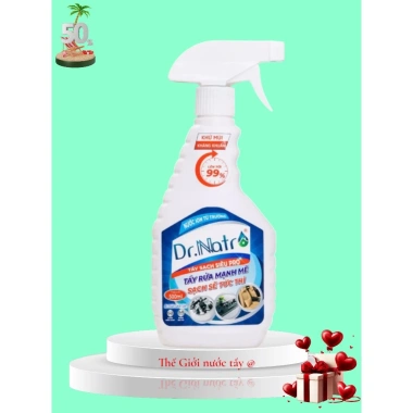 Chai tẩy rửa nhà bếp Dr Natro 500ml Siêu sạch vết bẩn ION, chỉ 67.500₫