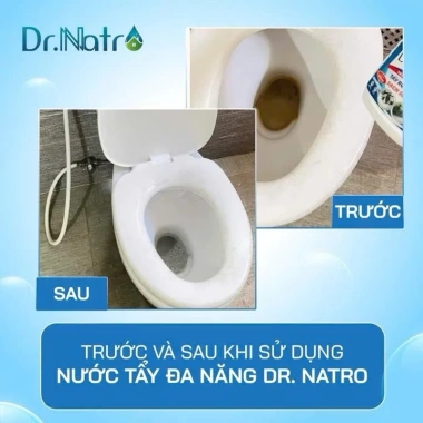 Chai tẩy rửa nhà bếp Dr Natro 500ml Siêu sạch vết bẩn ION, chỉ 67.500₫