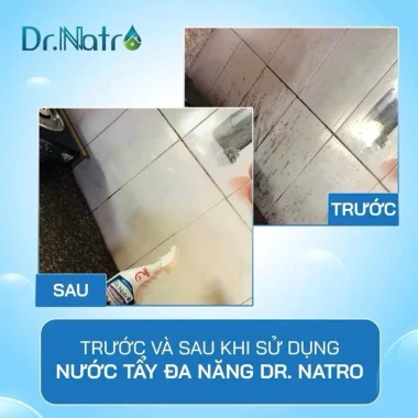 Chai tẩy rửa nhà bếp Dr Natro 500ml Siêu sạch vết bẩn ION, chỉ 67.500₫