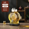 Chai thủy tinh cao cấp vòi kín - ủ gia đình, thùng rượu, nhân sâm, bình thuốc, rượu trái cây, giá 261.666₫ 4