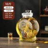 Chai thủy tinh cao cấp vòi kín - ủ gia đình, thùng rượu, nhân sâm, bình thuốc, rượu trái cây, giá 261.666₫ 7