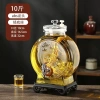 Chai thủy tinh cao cấp vòi kín - ủ gia đình, thùng rượu, nhân sâm, bình thuốc, rượu trái cây, giá 261.666₫ 9
