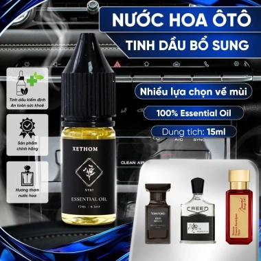 Chai Tinh Dầu Refill Xethom Hương Nước Hoa Tự Nhiên Đẳng Cấp Giá 88.000đ