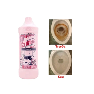 Chai vệ sinh toilet Lan 960ml - Lọ thả bồn cầu nắp chiết thông minh, 2 đầu LMS, chỉ 18.700₫