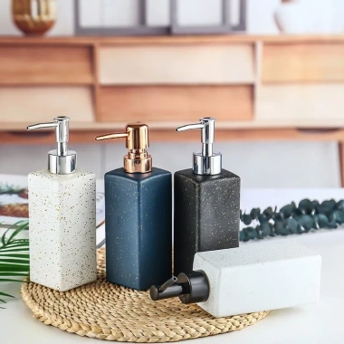 Chai vòi nhấn 400ml sang trọng đựng nước rửa tay, dầu gội, sữa tắm - Giá 94.743₫