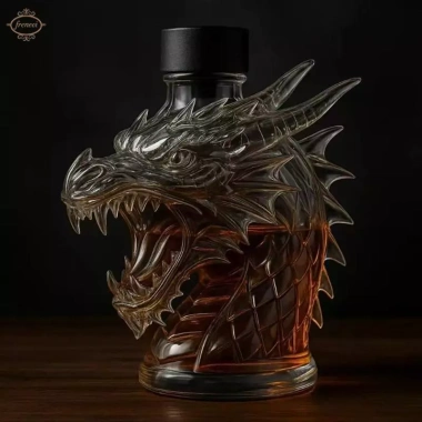 Chai whisky thủy tinh động vật - bình rượu trang trí sang trọng cho khách sạn, nhà hàng, quà tặng 4 Chai whisky thủy tinh động vật - bình rượu trang trí sang trọng cho khách sạn, nhà hàng, quà tặng 4