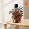 Chai whisky thủy tinh động vật - bình rượu trang trí sang trọng cho khách sạn, nhà hàng, quà tặng 5