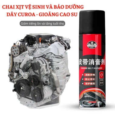 Chai xịt bảo dưỡng dây Curoa LUJESHI 300ml chính hãng - Phục hồi cao su dầu, 89.000₫ 7