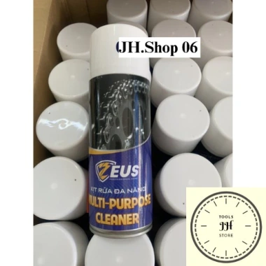 Chai xịt bảo dưỡng sên Zeus – Vệ sinh, làm bóng dàn nhựa, giá ưu đãi 47.687đ