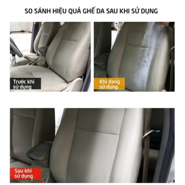 Chai xịt bọt CAMEL 66.000 giảm 55.000 - Vệ sinh đa năng nội thất, ghế da, trần nỉ ô tô 4
