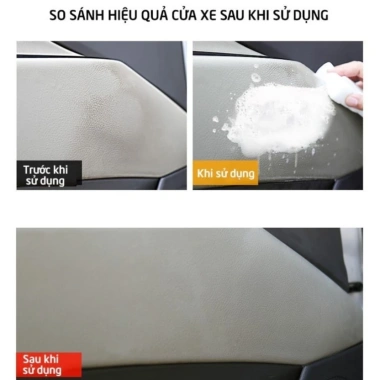 Chai xịt bọt CAMEL 66.000 giảm 55.000 - Vệ sinh đa năng nội thất, ghế da, trần nỉ ô tô 5