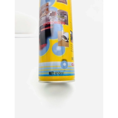 Chai Xịt Bọt Camel Vàng 650ml Tẩy rửa nội thất ô tô, ghế da, vô lăng, nắp kèm bàn chải, 34.999đ