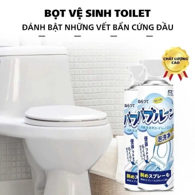 Chai Xịt Bọt Vệ Sinh Bồn Cầu Toilet YATASMART Tẩy Rửa Mọi Vết Bẩn Hương Chanh Thơm Mát Giá 64.200đ