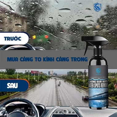 Chai Xịt Chống Bám Nước Phủ Nano OMINO M97 300ml - Hiệu Ứng Lá Sen, Tăng Tầm Nhìn Kính Ô Tô Xe Máy, Giá Ưu Đãi 185k 8 Chai Xịt Chống Bám Nước Phủ Nano OMINO M97 300ml - Hiệu Ứng Lá Sen, Tăng Tầm Nhìn Kính Ô Tô Xe Máy, Giá Ưu Đãi 185k 8