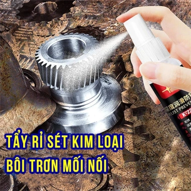 Chai Xịt Chống Rỉ Sét Ố Vàng và Bôi Trơn Đa Dụng LIBITU 100ml: Bảo Dưỡng Xe Cộ, Mối Nối Kim Loại, Giá 55k