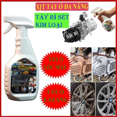 Chai Xịt Dung Dịch Lazang Quick Perlega - Tẩy rỉ sét, đầu bò lốc, cho ô tô & xe máy - 93.000đ