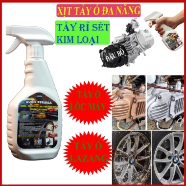 Chai Xịt Dung Dịch Lazang Quick Perlega - Tẩy rỉ sét, đầu bò lốc, cho ô tô & xe máy - 93.000đ