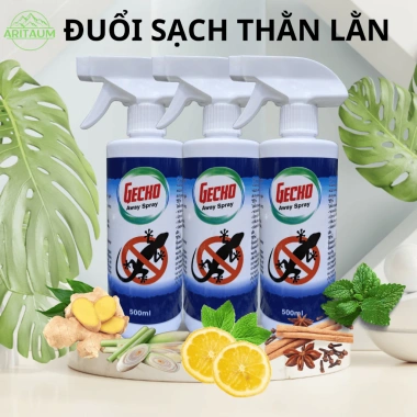 Chai Xịt Đuổi Thằn Lằn GECKO - Xua Đuổi Thằn Lằn, Thạch Sùng, An Toàn Cho Người & Vật Nuôi, Giá 89.000₫