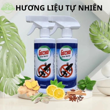 Chai Xịt Đuổi Thằn Lằn GECKO - Xua Đuổi Thằn Lằn, Thạch Sùng, An Toàn Cho Người & Vật Nuôi, Giá 89.000₫