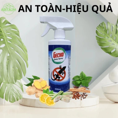 Chai Xịt Đuổi Thằn Lằn GECKO - Xua Đuổi Thằn Lằn, Thạch Sùng, An Toàn Cho Người & Vật Nuôi, Giá 89.000₫