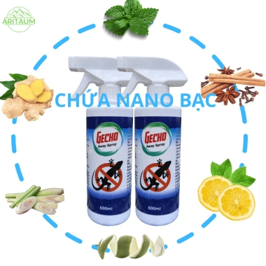 Chai Xịt Đuổi Thằn Lằn GECKO - Xua Đuổi Thằn Lằn, Thạch Sùng, An Toàn Cho Người & Vật Nuôi, Giá 89.000₫