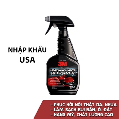 Chai Xịt Dưỡng Bóng 3M 39.040 437ml - Bảo Vệ Nội Thất Ô Tô, Nhập Khẩu USA Giá 167k