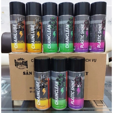 Chai xịt dưỡng sên Sprayking - Phục hồi nhựa nhám, rửa sạch, giảm giá chỉ 29.900đ 5 Chai xịt dưỡng sên Sprayking - Phục hồi nhựa nhám, rửa sạch, giảm giá chỉ 29.900đ 5