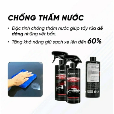Chai Xịt Phủ Bóng Nano Lá Sen - Chống Nước, Trầy Xước cho Ô Tô Fantastic Xml 65k 9 Chai Xịt Phủ Bóng Nano Lá Sen - Chống Nước, Trầy Xước cho Ô Tô Fantastic Xml 65k 9