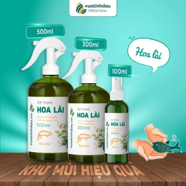Chai Xịt Rửa Tay Cồn Khử Mùi Hôi Tanh Hải Sản Thịt Cá 100-500ml - Giá 42.000đ