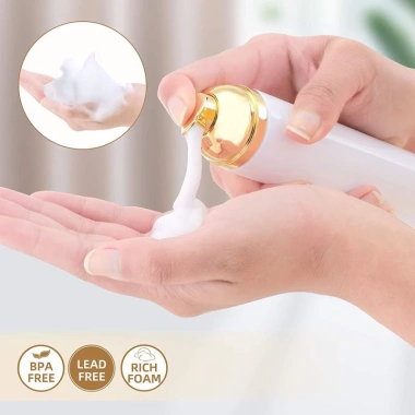 Chai Xịt Tạo Bọt 50ml Đa Năng: Sữa Rửa Mặt, Tắm, Rửa Tay, Xà Phòng, Dầu Gội - Lọ Chiết Mỹ Phẩm Du Lịch Giá 10.999đ