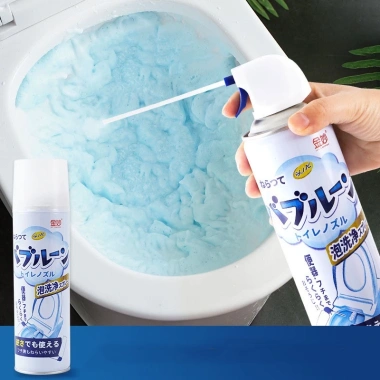 Chai Xịt Tẩy Rửa Bồn Cầu Bọt Tuyết 500ml - Loại Bỏ Vi Khuẩn, Vế Ố Vàng, 32.990 VND