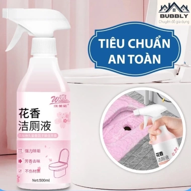 Chai Xịt Tẩy Rửa Đa Năng Mùi Hoa Anh Đào Không Hoá Chất – Sạch Sâu Nhà Vệ Sinh & Phòng Bếp, Giá 32.555₫